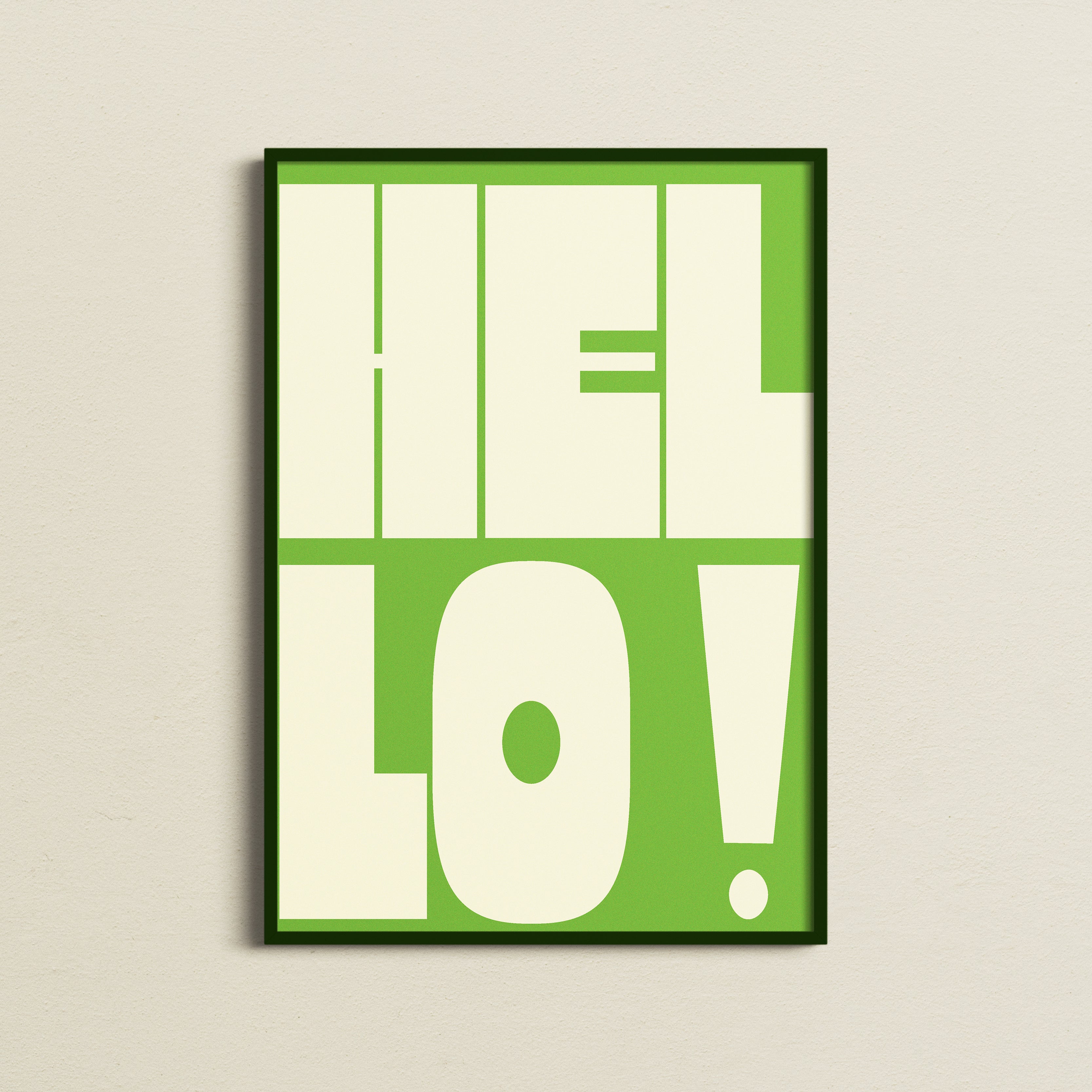 Hello! (beige)