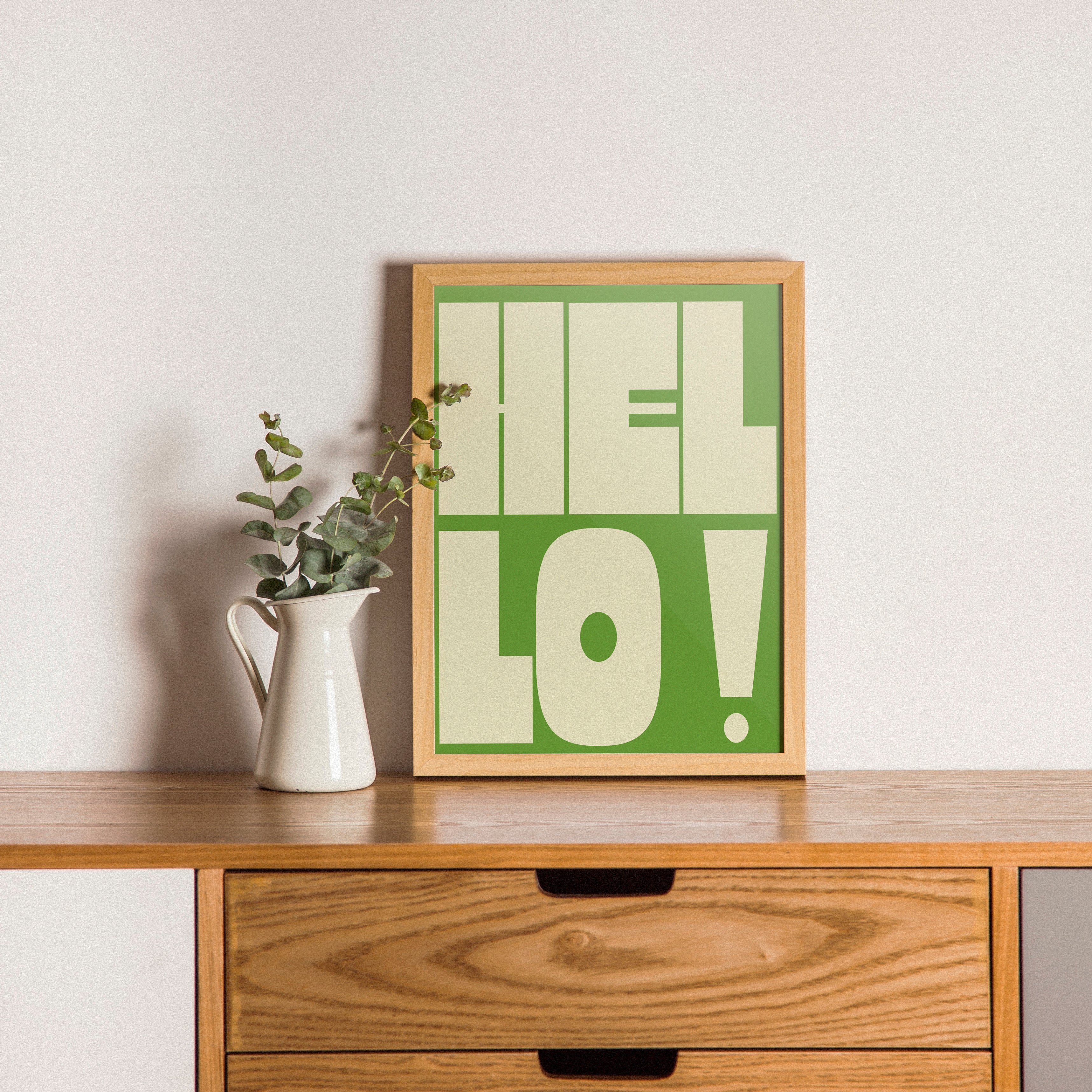 Hello! (beige)