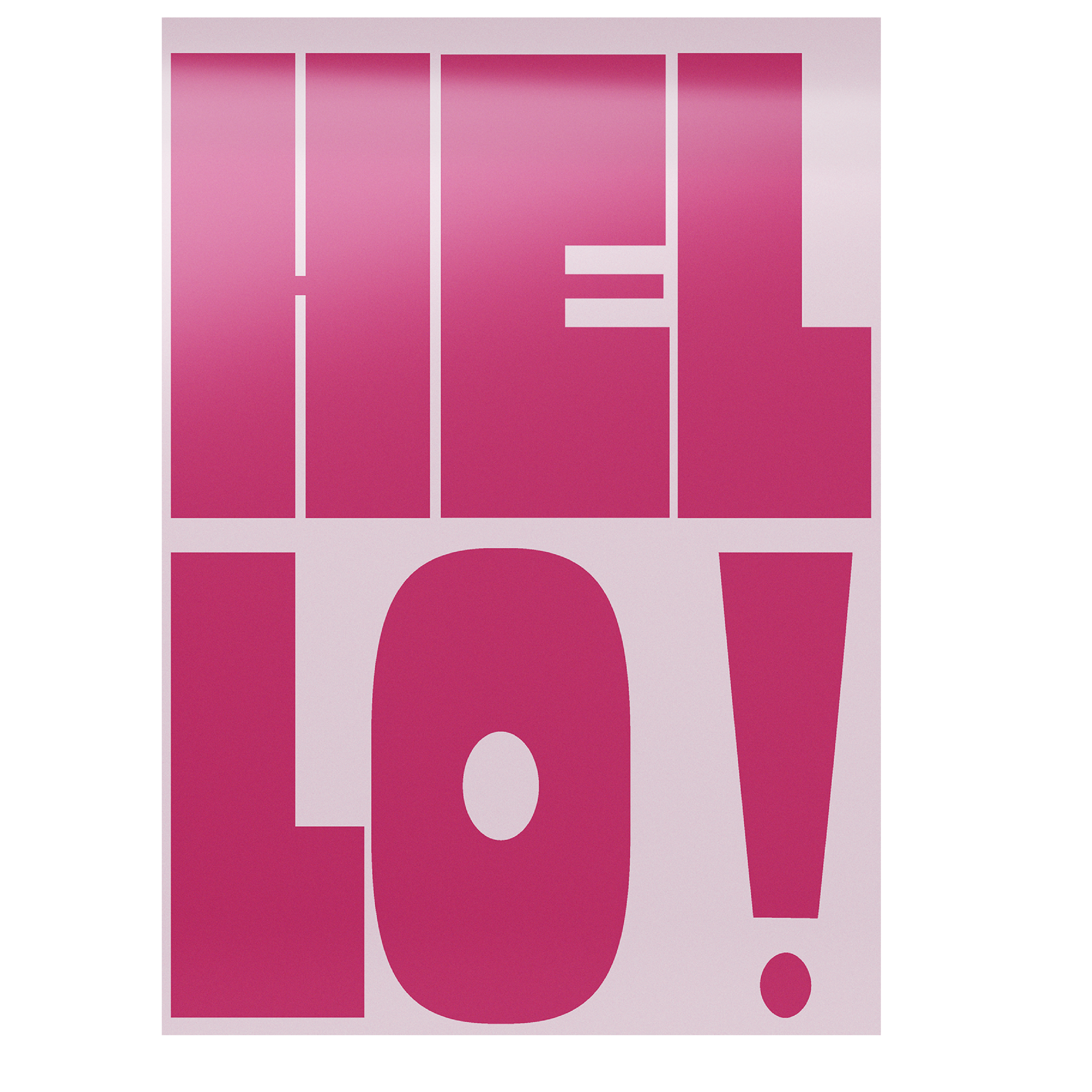 Hello! (magenta)