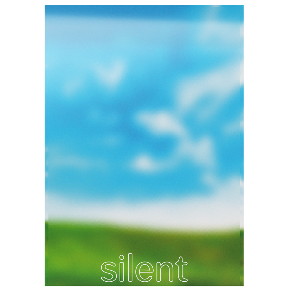 Silent (bubble font)