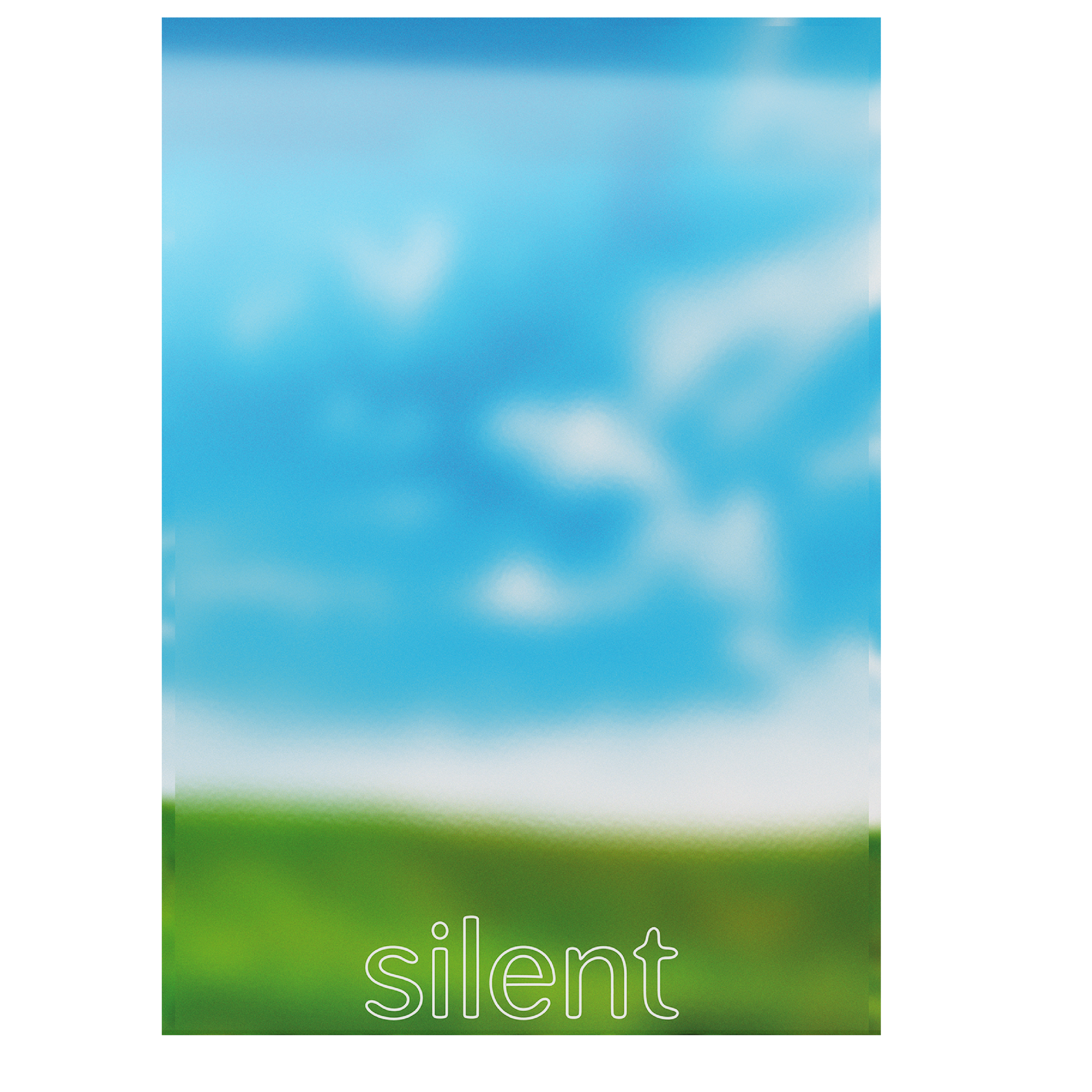 Silent (bubble font)